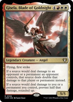 Gisela, Blade of Goldnight<br /><span class="collector-number">Collector No. 338</span>