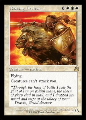 Blazing Archon<br /><span class="collector-number">Collector No. 302</span>