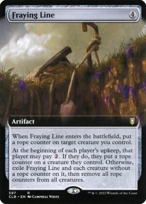 Fraying Line<br /><span class="collector-number">Collector No. 597</span>