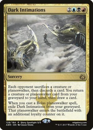 Dark Intimations<br /><span class="collector-number">Collector No. 128</span>