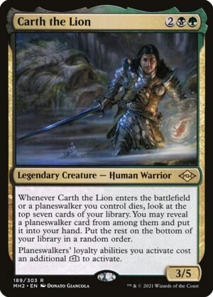 Carth the Lion<br /><span class="collector-number">Collector No. 189</span>