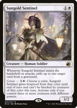 Sungold Sentinel<br /><span class="collector-number">Collector No. 37</span>