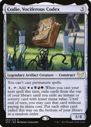 Codie, Vociferous Codex<br /><span class="collector-number">Collector No. 253</span>