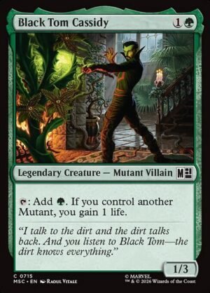 Black Tom Cassidy - Foil<br /><span class="collector-number">Collector No. 715</span>