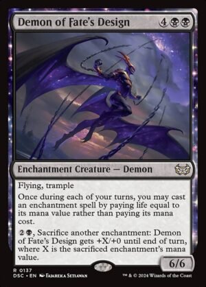 Demon of Fate's Design<br /><span class="collector-number">Collector No. 137</span>