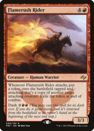 Flamerush Rider<br /><span class="collector-number">Collector No. 99</span>