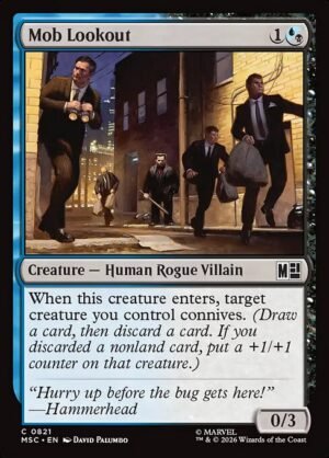 Mob Lookout - Foil<br /><span class="collector-number">Collector No. 821</span>