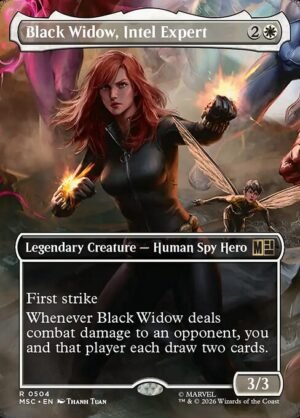 Black Widow, Intel Expert<br /><span class="collector-number">Collector No. 504</span>