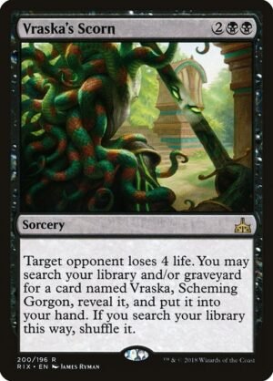 Vraska's Scorn<br /><span class="collector-number">Collector No. 200</span>