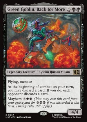 Green Goblin, Back for More - Foil<br /><span class="collector-number">Collector No. 657</span>