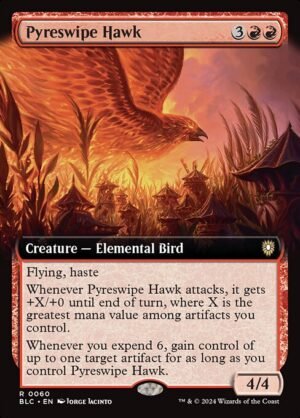 Pyreswipe Hawk<br /><span class="collector-number">Collector No. 60</span>