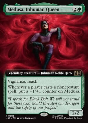 Medusa, Inhuman Queen<br /><span class="collector-number">Collector No. 383</span>
