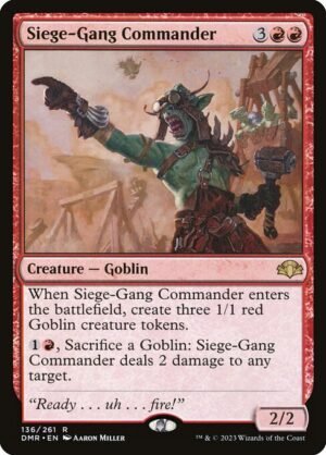 Siege-Gang Commander<br /><span class="collector-number">Collector No. 136</span>