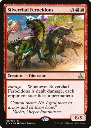 Silverclad Ferocidons<br /><span class="collector-number">Collector No. 115</span>