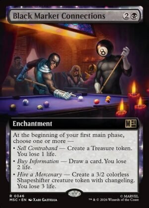 Black Market Connections<br /><span class="collector-number">Collector No. 346</span>