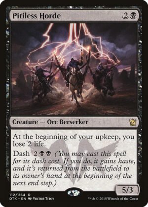 Pitiless Horde<br /><span class="collector-number">Collector No. 112</span>