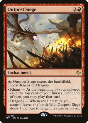 Outpost Siege<br /><span class="collector-number">Collector No. 110</span>