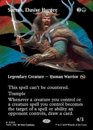 Surrak, Elusive Hunter - Foil<br /><span class="collector-number">Collector No. 350</span>