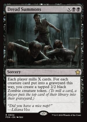 Dread Summons<br /><span class="collector-number">Collector No. 604</span>